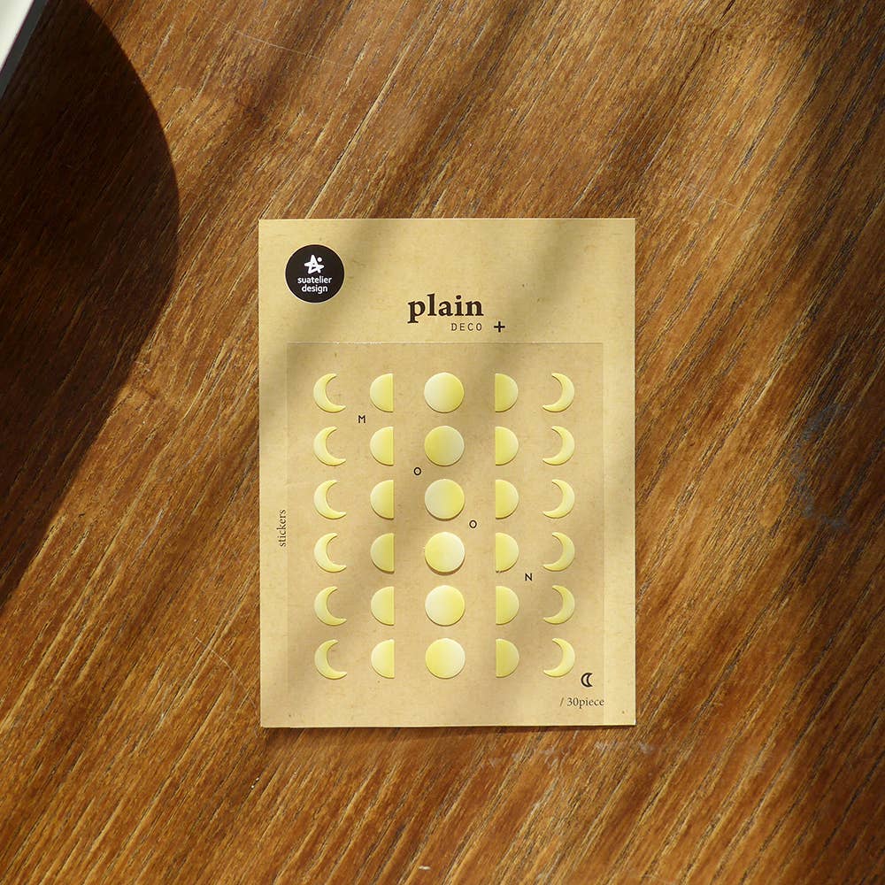 Suatelier Design - Plain.10 - Deco Sticker Sheet
