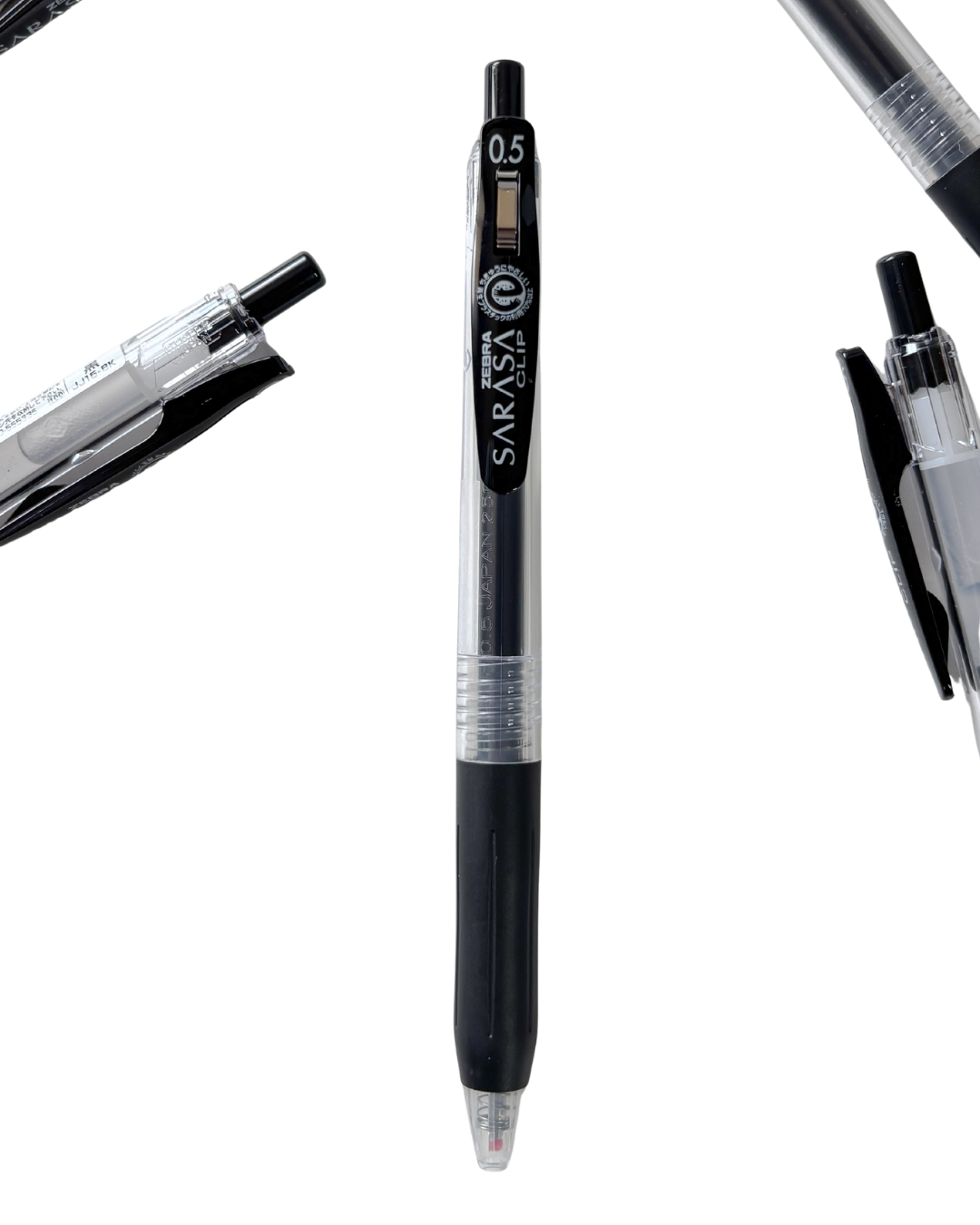 Zebra Sarasa Clip Gel Pen - 0.5 - Black