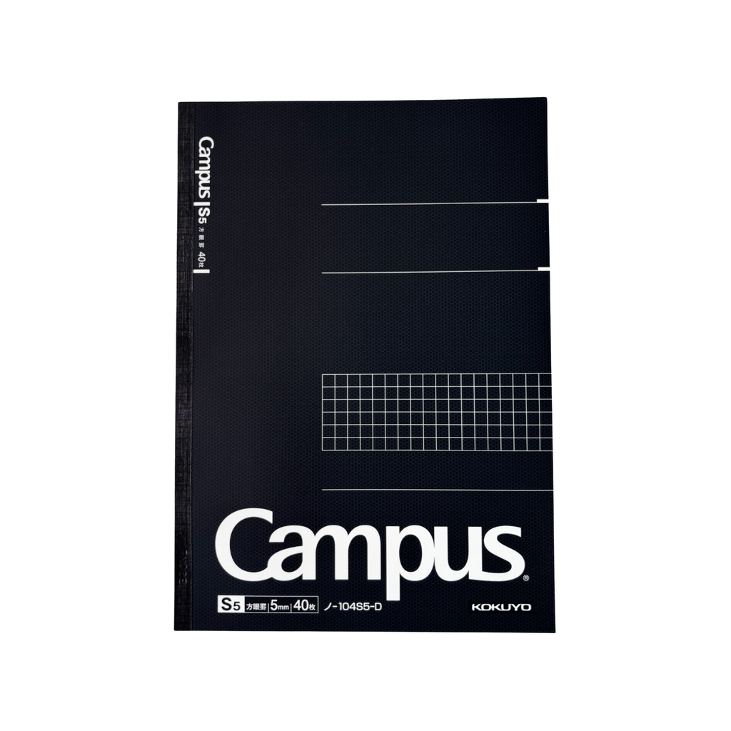 Kokuyo Campus Notebook - Grid - A5 - Black