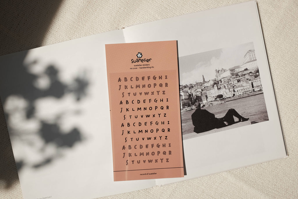 Suatelier Design - Handwriting #2 - Sticker Sheet