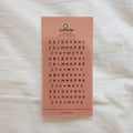 Suatelier Design - Handwriting #2 - Sticker Sheet