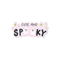 Cute & Spooky Halloween Die-Cut Sticker