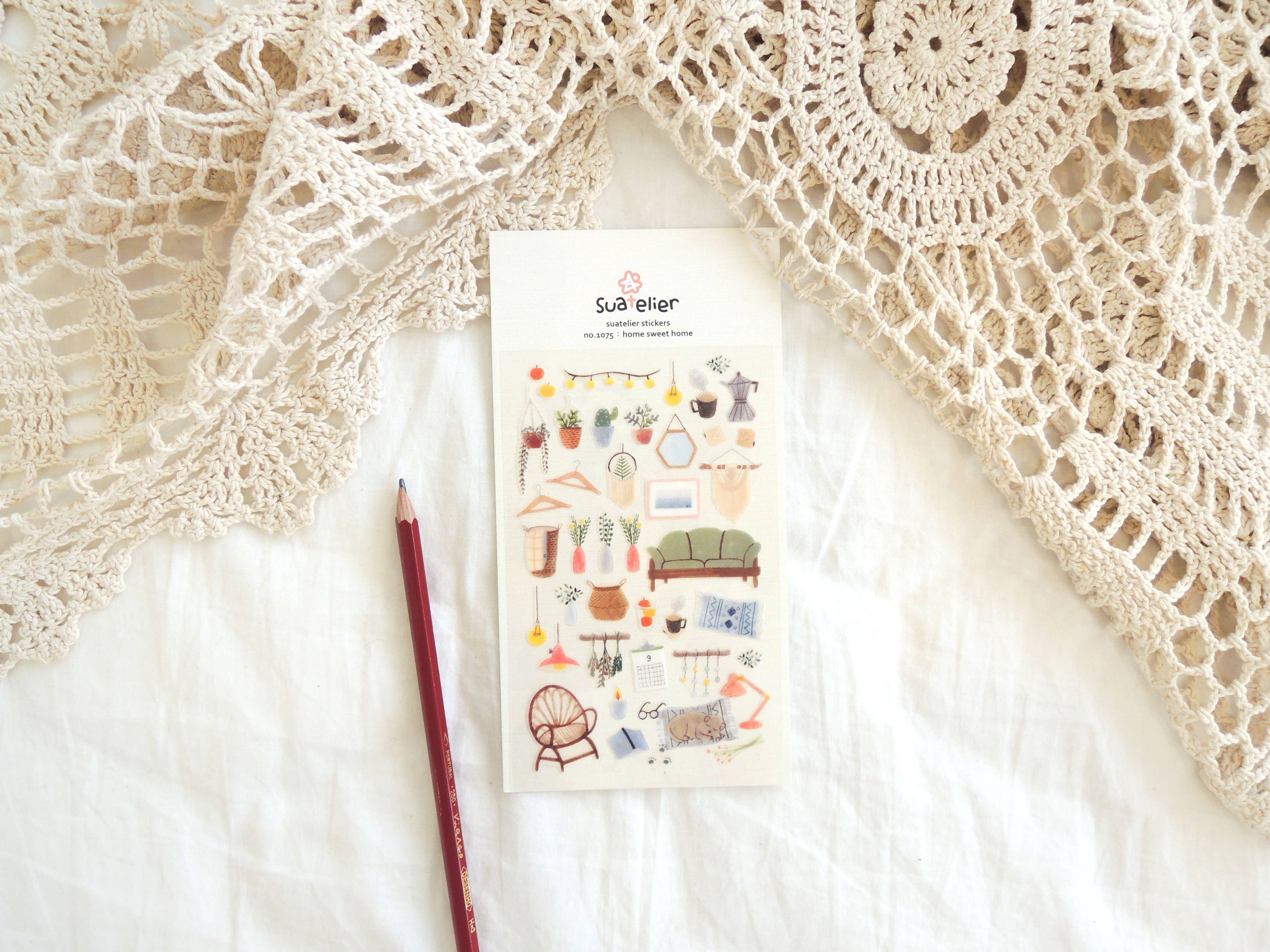 Suatelier Design - Home Sweet Home - Sticker Sheet