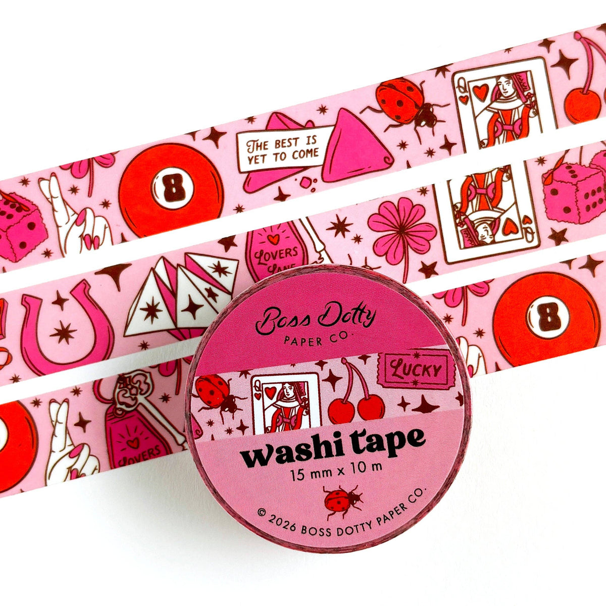 Boss Dotty Good Luck Charms Washi Tape