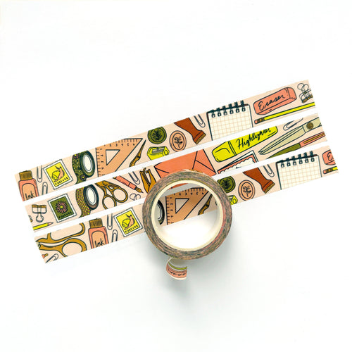 Boss Dotty Stationery Pattern Washi Tape