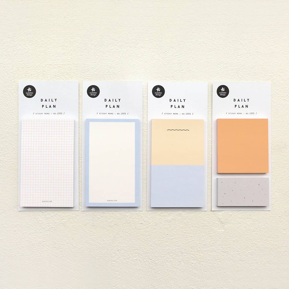 Suatelier Design - Daily Plan.26 - Sticky Memo