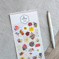 Suatelier Design - Vintage Flower - Sticker Sheet