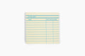 Marigold Press Library Card Post-It ® Sticky Notes