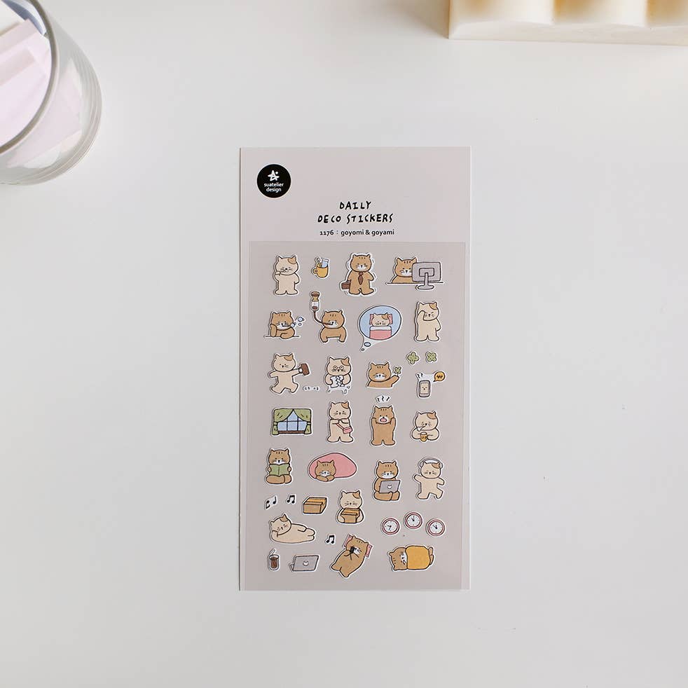 Suatelier Design - Goyomi & goyami - Sticker Sheet