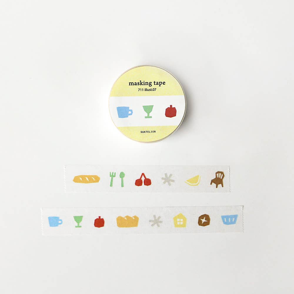 Suatelier Design - Illust.07 - Washi Tape