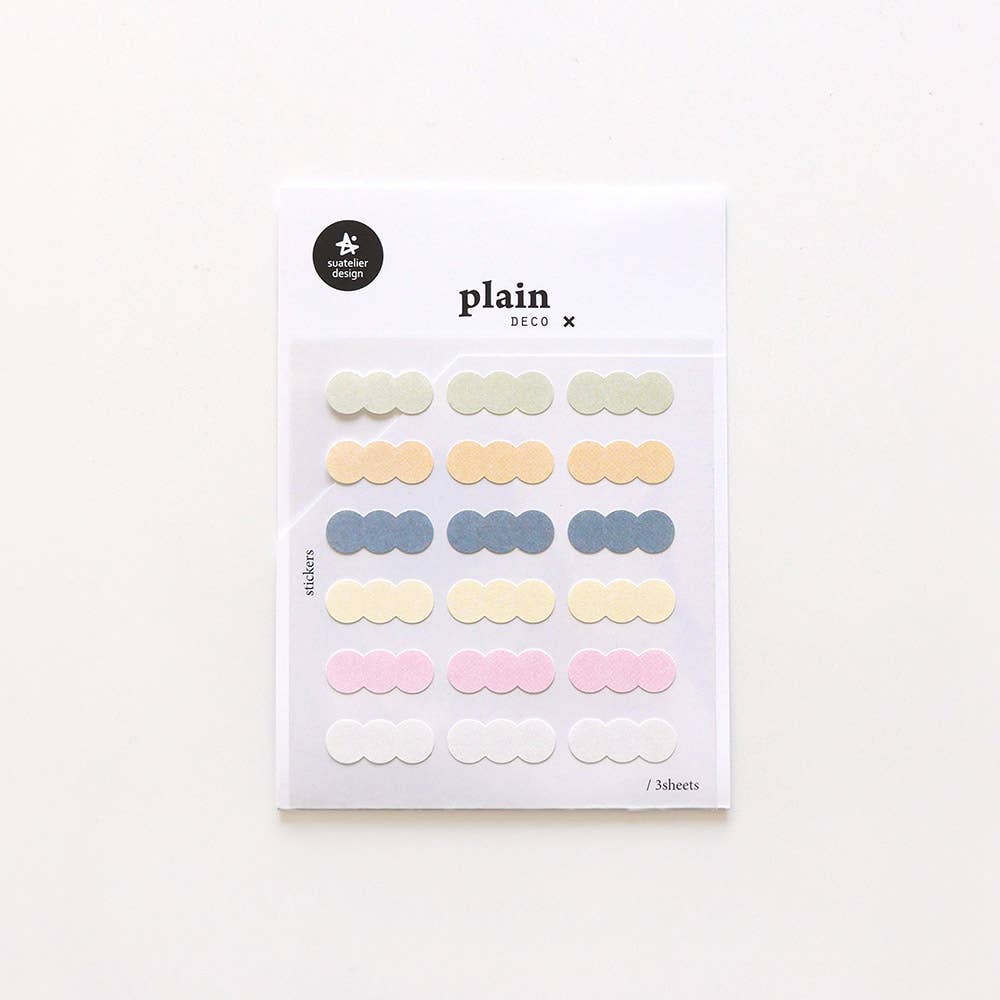 Suatelier Design - Plain.71 - Sticker Sheet