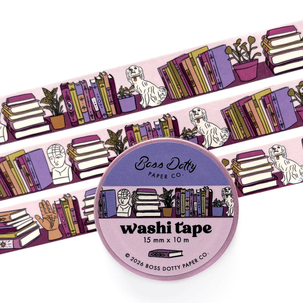 Boss Dotty Bookshelf Washi Tape