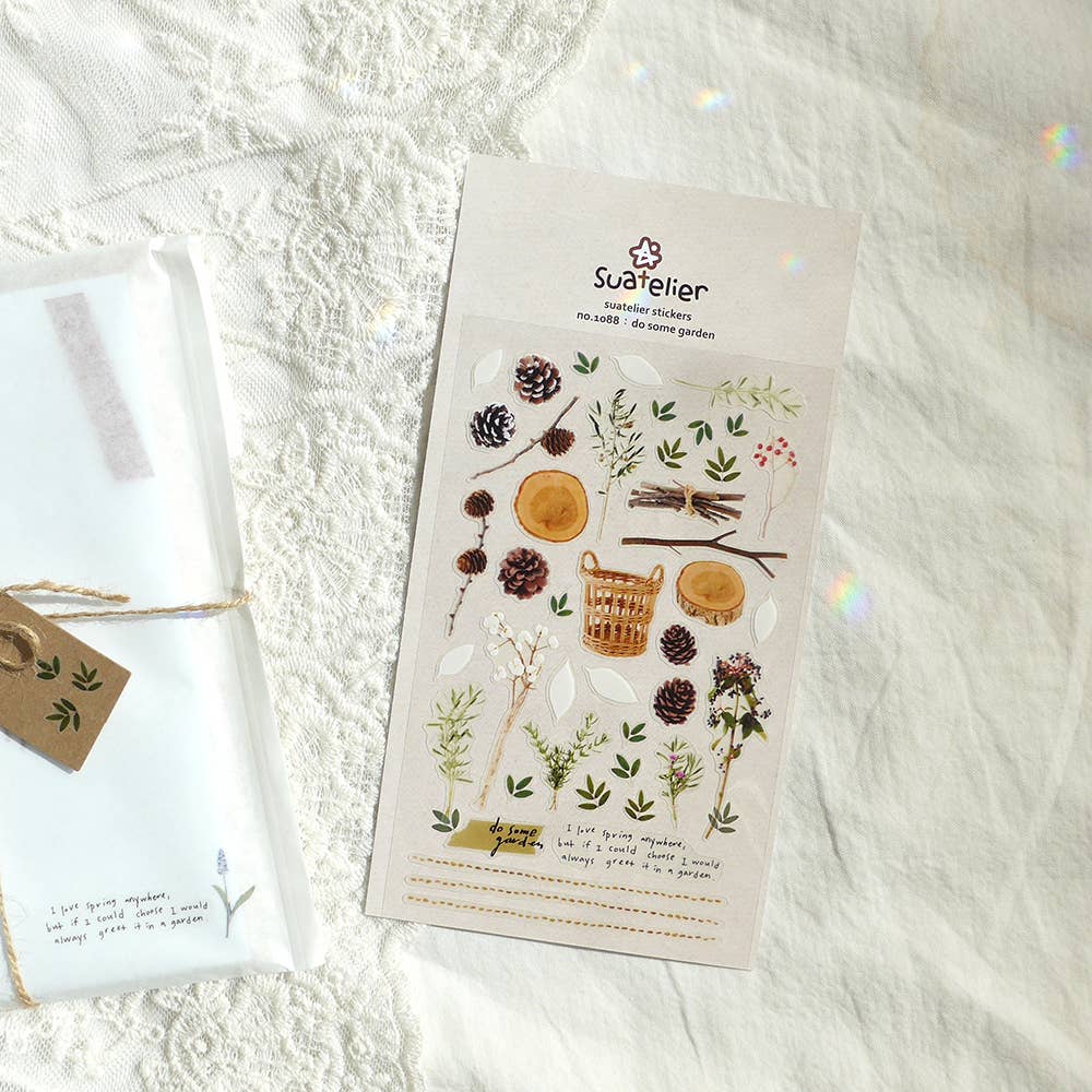 Suatelier Design - Do Some Garden - Sticker Sheet