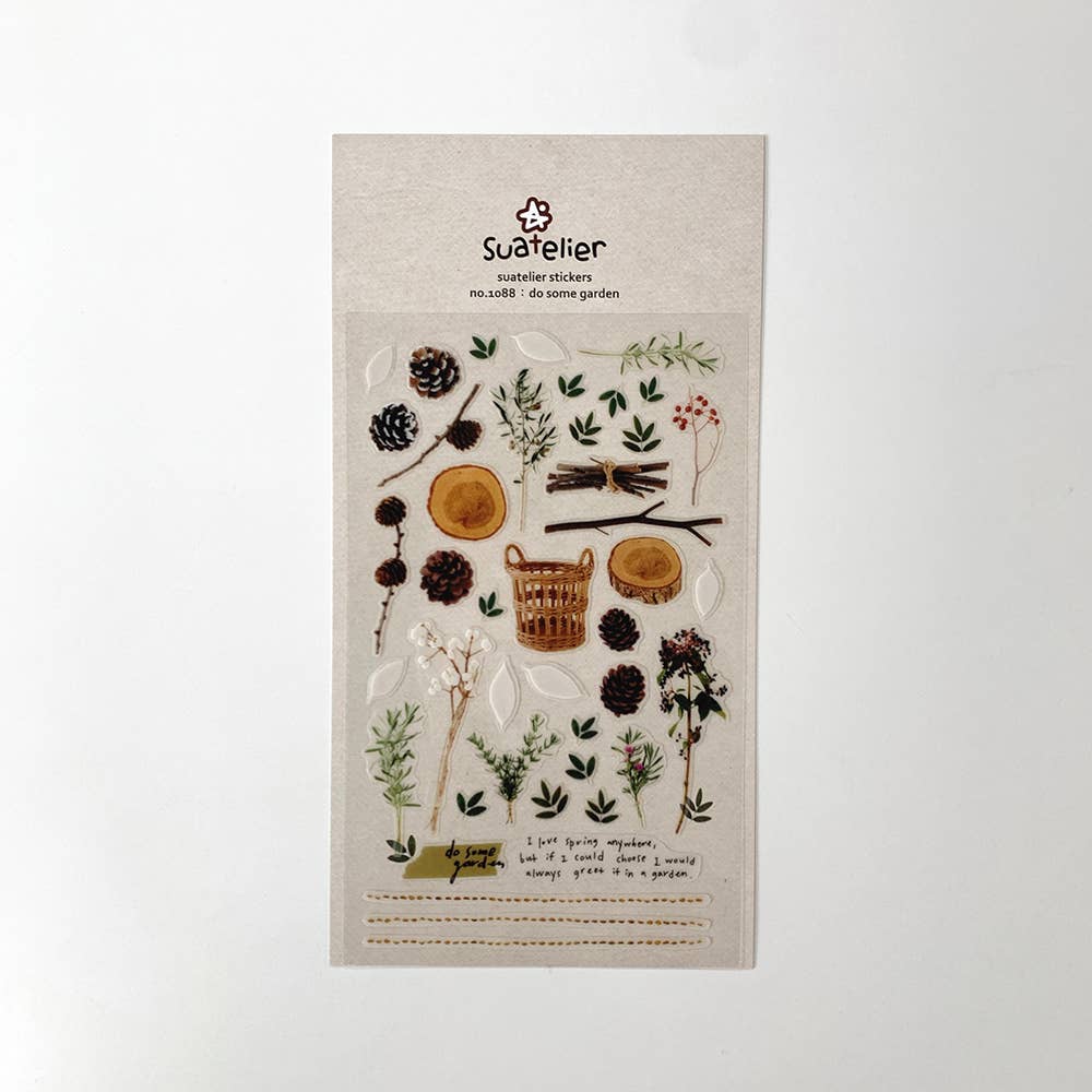Suatelier Design - Do Some Garden - Sticker Sheet
