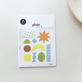 Suatelier Design - Plain.68 - Sticker Sheet