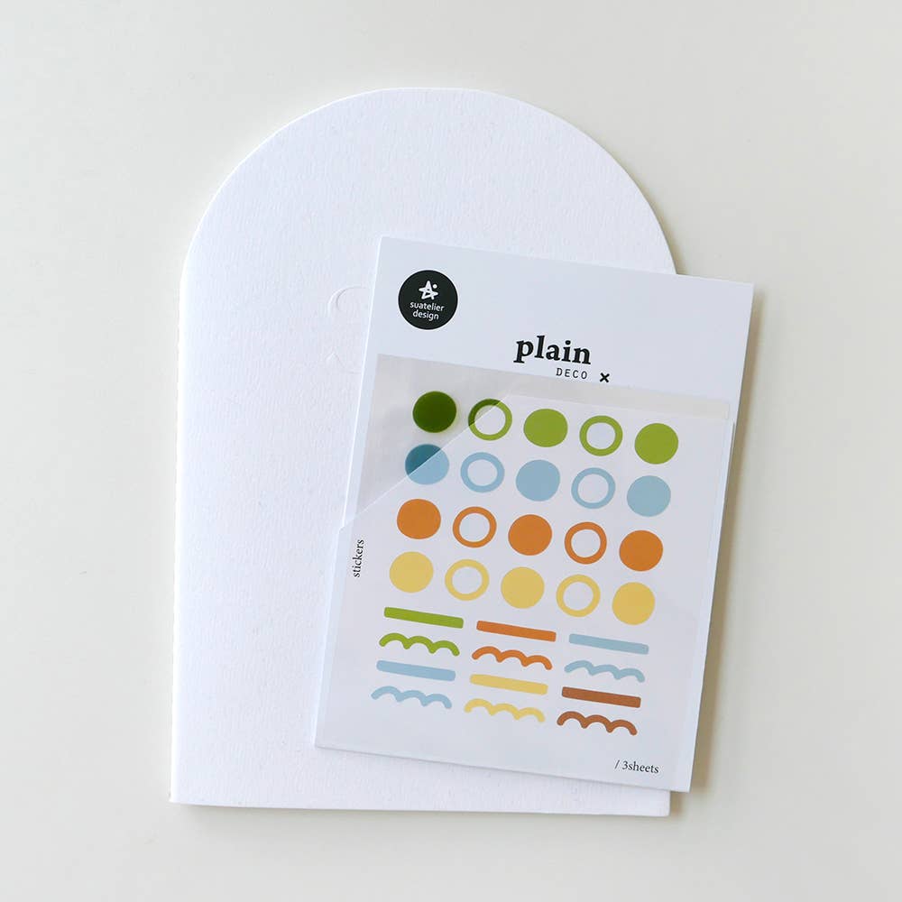 Suatelier Design - Plain.67 - Sticker Sheet