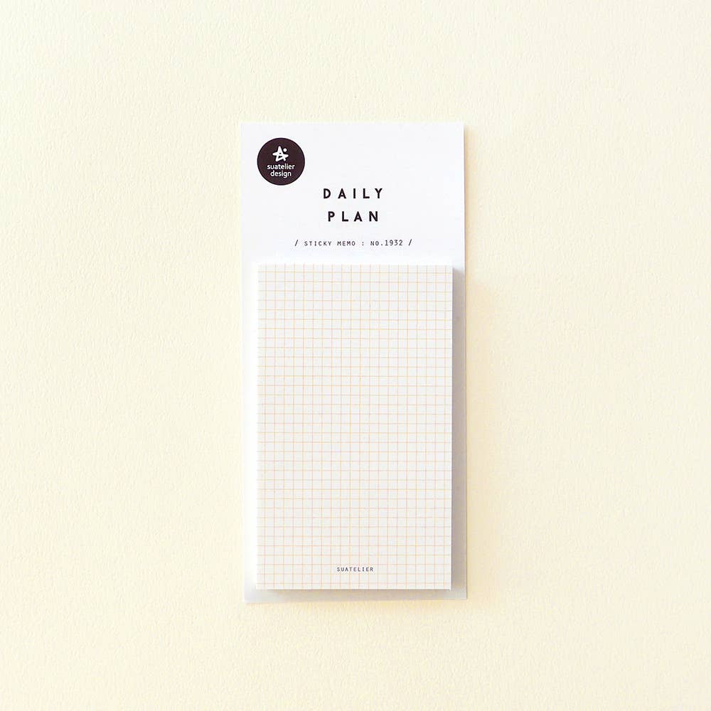 Suatelier Design - Daily Plan.26 - Sticky Memo