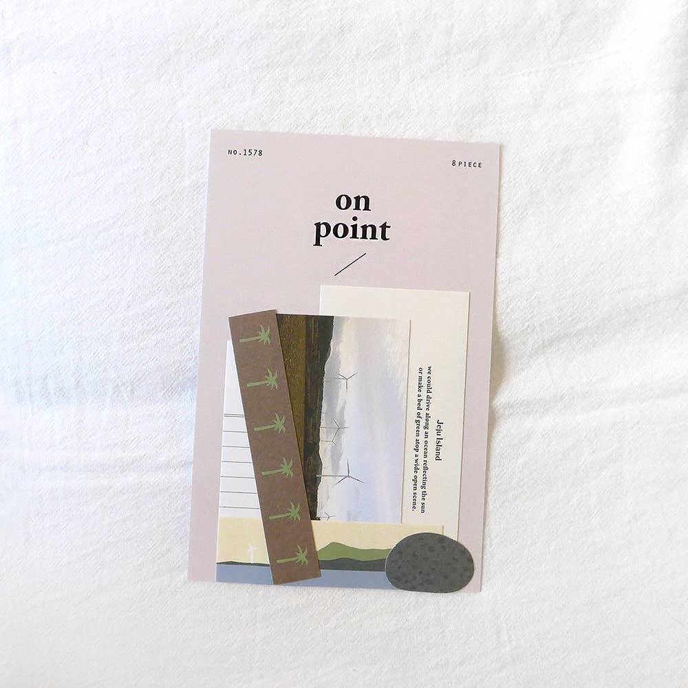 Suatelier Deisgn - On point. jeju island - Sticker Set