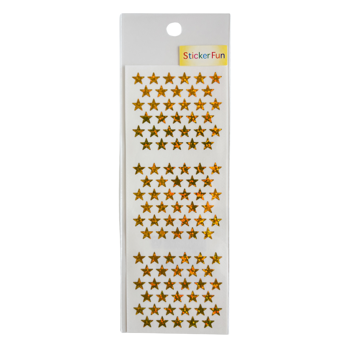 StickerFun Gold Stars Sticker Sheet