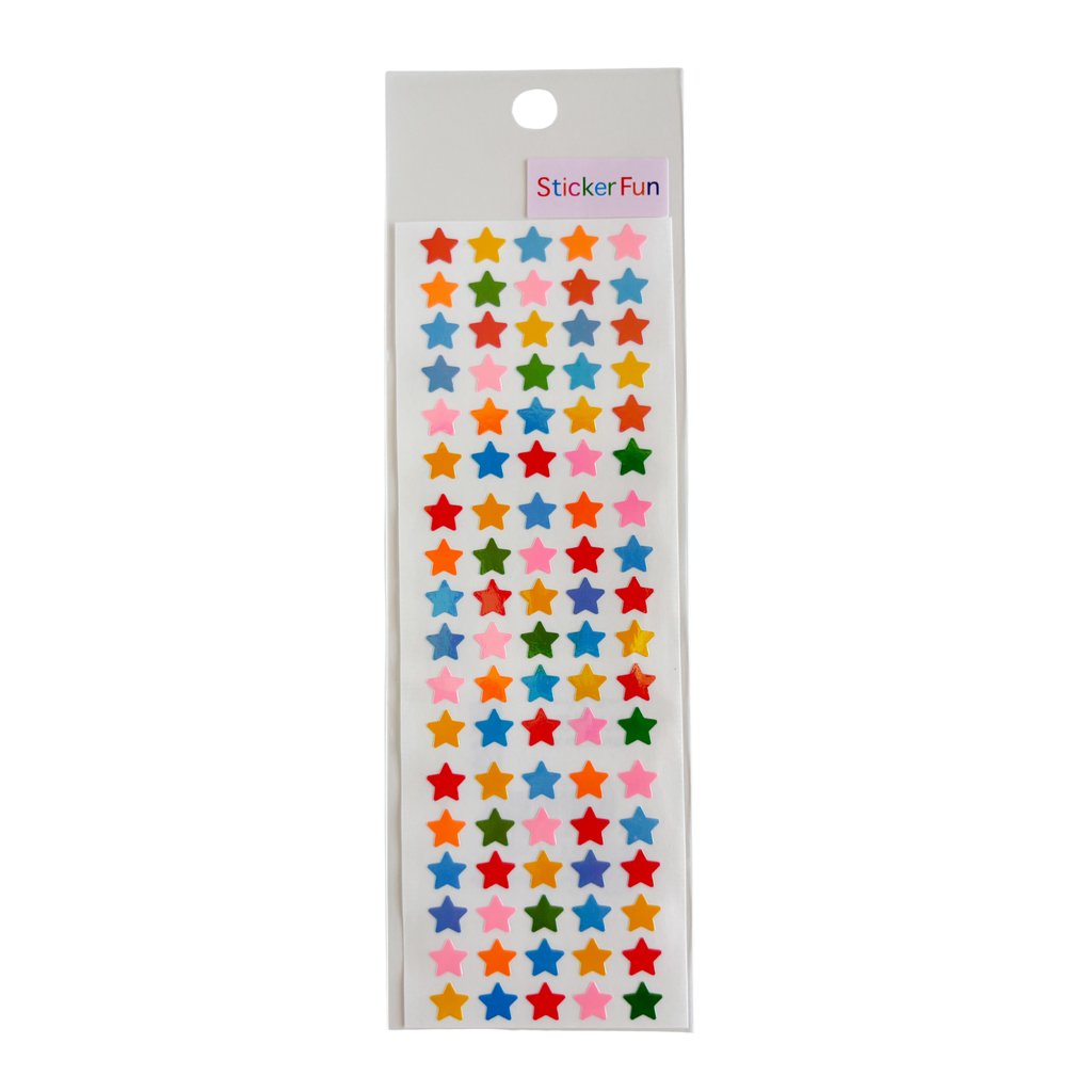 StickerFun Aurora Stars Sticker Sheet 8mm